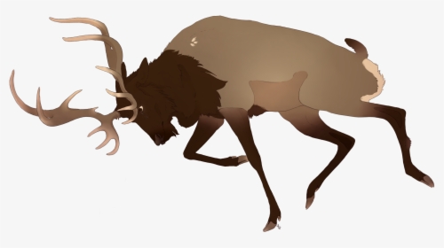 Caribou Antlers Clip Art - Illustration, HD Png Download, Free Download