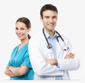 And Physician Doctor Nurses Of Doctors Medicine Clipart - Doctor And Nurse Png, Transparent Png, Free Download