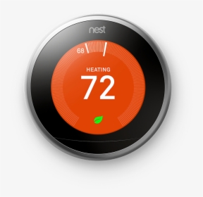 Google Nest Learning Thermostat - Thermostat Nest, HD Png Download, Free Download