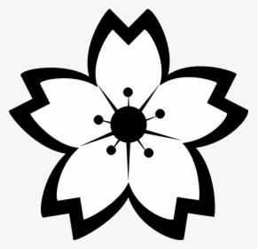 Sakura Black And White, HD Png Download, Free Download