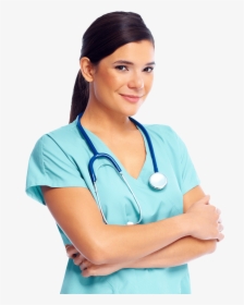 Medical Powerpoint Template Woman, HD Png Download, Free Download