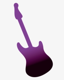 Electric Guitar String Vector Graphics Silhouette - Bass Guitar, HD Png Download, Free Download