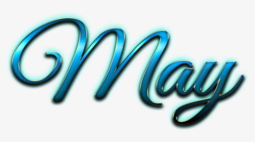 May Italic Logo Png - Calligraphy, Transparent Png, Free Download