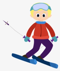 Skiing Clipart Transparent Background, HD Png Download, Free Download