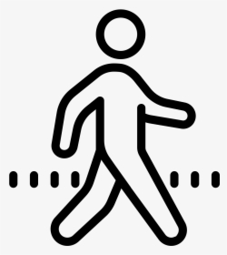 Transparent People Walking Clipart Black And White - Walking Clipart Black And White, HD Png Download, Free Download