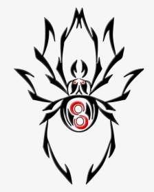 Tribal Spider Tattoo Designs, HD Png Download, Free Download
