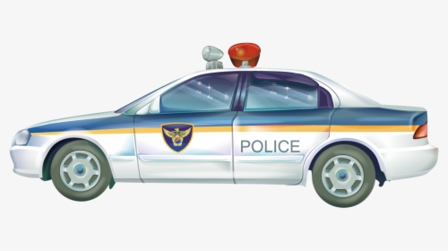 Cartoon Police Car Png Download - Police Car, Transparent Png, Free Download