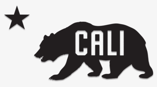 Flag Of California California Grizzly Bear California - California Bear Transparent, HD Png Download, Free Download