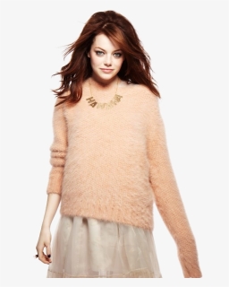 Emma Stone Pullover - Emma Stone Nylon, HD Png Download, Free Download