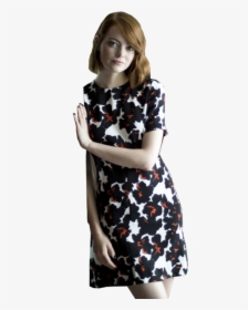 Emma Stone Leaning - Emma Stone, HD Png Download, Free Download