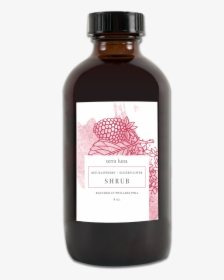 Red Raspberry Elderflower Shrub - Glass Bottle, HD Png Download, Free Download