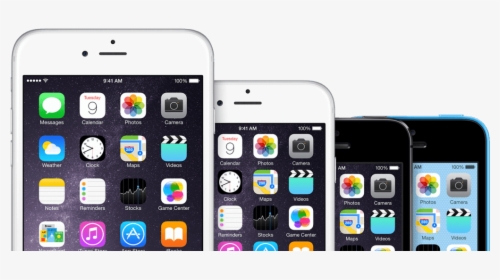 4 Iphones Side By Side - Iphone Ipad Ipod, HD Png Download, Free Download