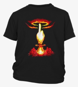 Nuclear Explosion F Bomb Middle Finger T Shirt - Super Bowl Parade Repeat Patriots, HD Png Download, Free Download