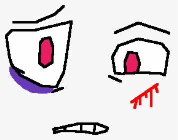 Roblox Face Png Roblox Hurt Face Transparent Png Kindpng - roblox hurt decal