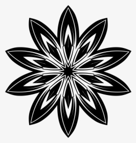 Wdf Europe Youth Cup Flower Silhouette Clip Art - Mandala Stencils, HD Png Download, Free Download