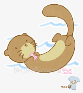 Transparent Otter Clipart - Pop Art Otter Cute, HD Png Download, Free Download