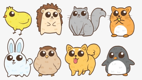 Otter Clipart Critter - Cute Critters, HD Png Download, Free Download
