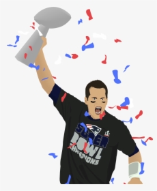 Transparent Tom Brady Png - Cartoon Image Of Tom Brady, Png Download, Free Download
