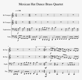 Mexican Hat Dance Trumpet Sheet Music, HD Png Download, Free Download