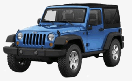 2 Door Jeep Wrangler Blue, HD Png Download - kindpng