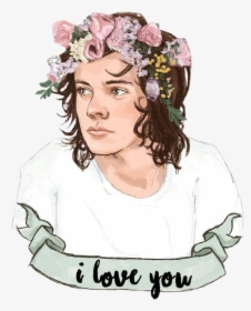 Harry Styles Drawing Cartoon , Png Download - Printable Harry Styles Stickers, Transparent Png, Free Download