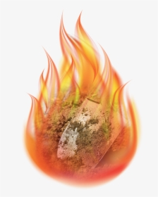 Making A Dakota Fire Hole - Flame, HD Png Download, Free Download