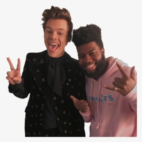 Transparent Harry Styles Png - Harry Styles And Khalid, Png Download, Free Download