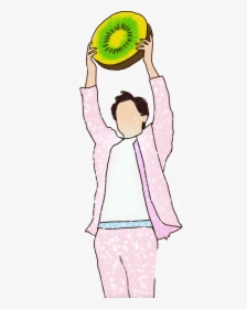 #harrystyles #kiwi  I Forgot To Drew Line On Harry"s - Illustration, HD Png Download, Free Download