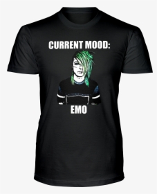 Image Of Current Mood Emo Tee, HD Png Download, Free Download