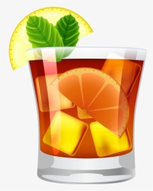 Tropical Drinks Png - Cuba Libre Clipart, Transparent Png, Free Download