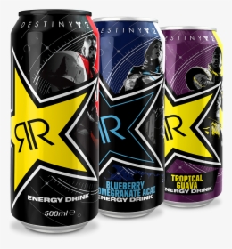 Destiny 2 Rockstar Energy Drinks , Png Download - Rockstar Energy Drink Uk, Transparent Png, Free Download