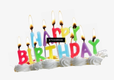 Transparent Background Birthday Candles , Png Download - Birthday Party, Png Download, Free Download