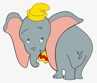 Elephant Big Ears Clipart - Jumbo The Flying Elephant, HD Png Download, Free Download