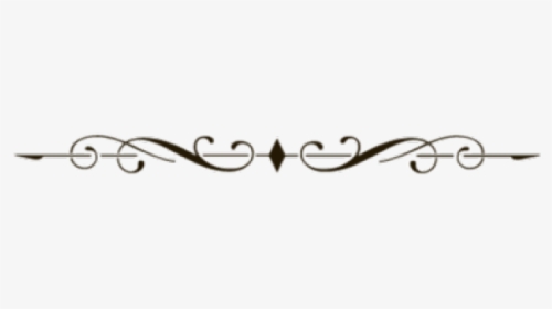 Decorative Lines Png - Calligraphy, Transparent Png, Free Download