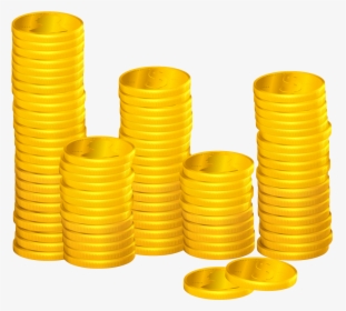 Stacks Of Coins Clipart Png Image Free Download Searchpng - Plastic, Transparent Png, Free Download
