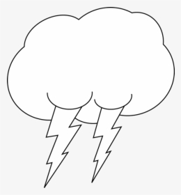 Rain Cloud Black And White Png Image Clipart - Clouds Raining Black And White, Transparent Png, Free Download