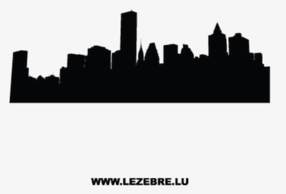 Skyline Transparent Nyc - City Skyline Silhouette Png, Png Download, Free Download