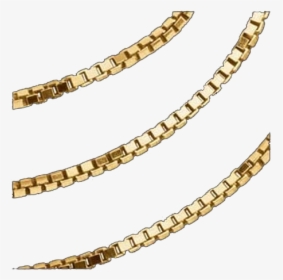14kt Gold Box Chain - Gold Box Chain Png, Transparent Png, Free Download