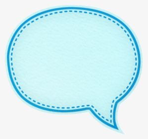 Transparent Iphone Text Bubble Png Blue - Transparent Background Cute Speech Bubble, Png Download, Free Download