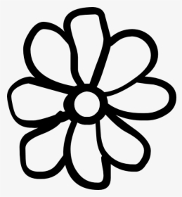 Free Vector Phaistos Glyph Clip Art - Clipart Flower Outlines Free, HD Png Download, Free Download