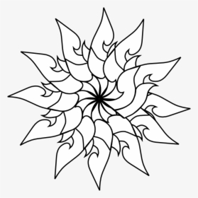 Thailand Floral Decoration Outline Clip Art At Clker - Arts Of Thailand Simple, HD Png Download, Free Download