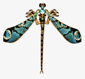 More Like Lalique Dragonfly For Print By Permutate - Dragonfly Corsage Rene Lalique, HD Png Download, Free Download