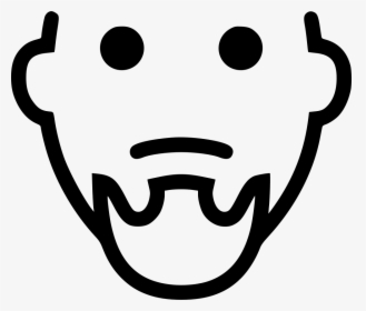Goatee - Icon, HD Png Download, Free Download