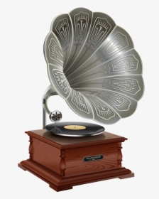 Old Music Player Png - Old Gramophone, Transparent Png, Free Download
