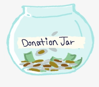 Jar Transparent Donation - Label, HD Png Download, Free Download