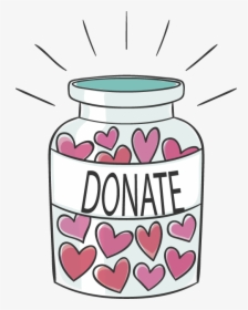 Transparent Jar Donation - Donation Clipart, HD Png Download, Free Download