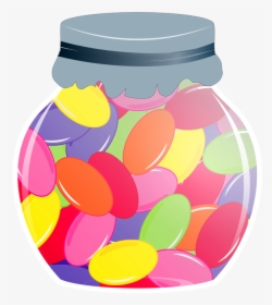 Jar Of Jelly Beans Png Dixie Allan - Jelly Bean Jar Clipart, Transparent Png, Free Download