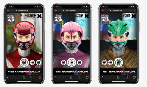 Power Rangers Ar - Augmented Reality Advertising 2018, HD Png Download, Free Download