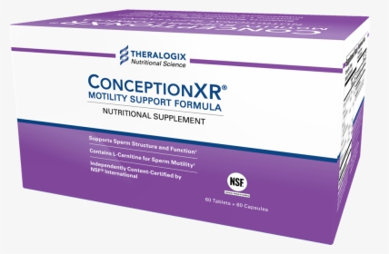 Conception Xr Is A Male Fertility Supplement With Antioxidants - Box, HD Png Download, Free Download