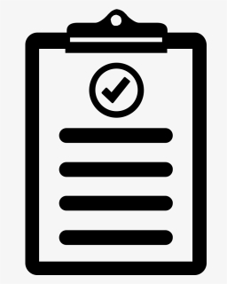 Vector Black And White Stock Checklist Png International - Checklist Black And White, Transparent Png, Free Download